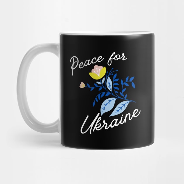 Peace for Ukraine Ukrainian Wildflower by MalibuSun